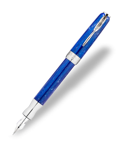 Pineider La Grande Bellezza Fountain Pen - Gemstones Lapis Blue