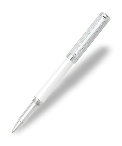 Sheaffer Intensity Rollerball Pen - White & Chrome