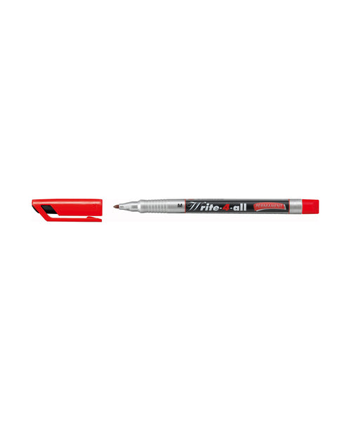 Stabilo Write4All Permanent Marker Pen Red The Hamilton Pen Company