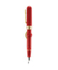 Conklin Crescent Filler Fountain Pen - Red Chased