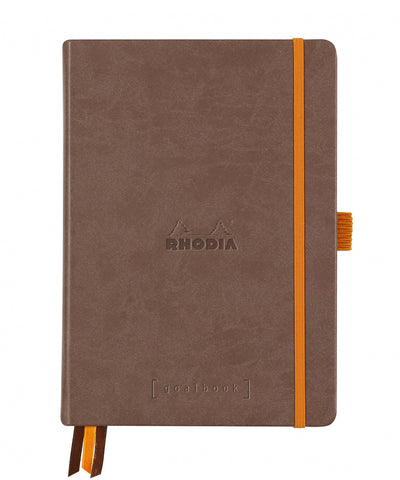 Rhodia A5 Hardcover Rhodiarama Goalbook - Chocolate