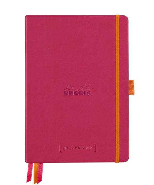 Rhodia A5 Hardcover Rhodiarama Goalbook - Raspberry