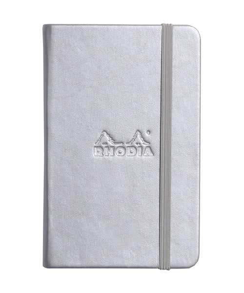 Rhodia A6 Webnotebook - Silver