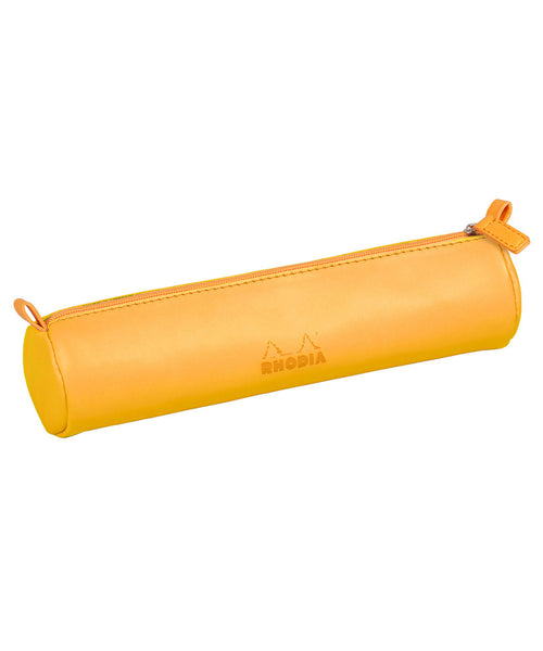 Rhodia Round Pencil Case - Daffodil Yellow