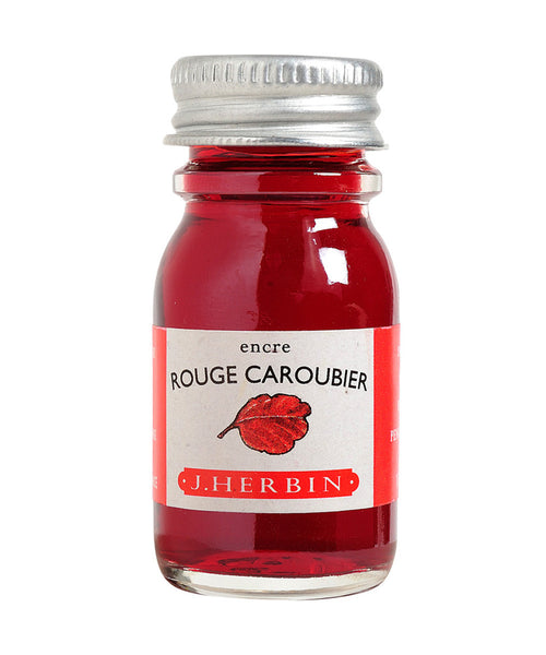 J Herbin Ink (10ml) - Rouge Caroubier (Carob Seed Red)