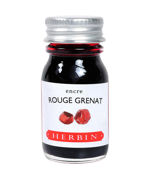 J Herbin Ink (10ml) - Rouge Grenat (Garnet Red)