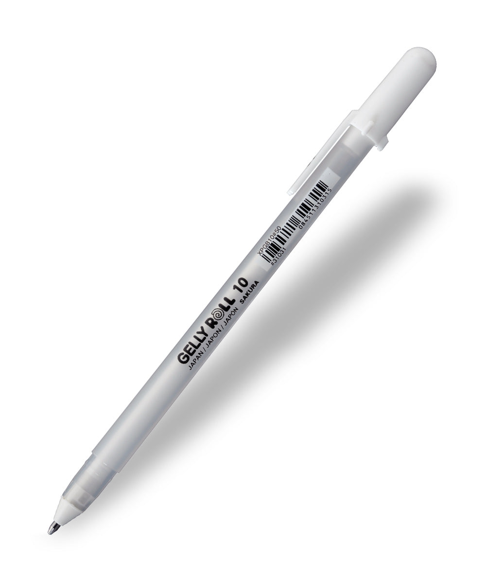Gelly Roll Classic (10) Bold-White Pen