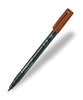 Staedtler Lumocolor Permanent Marker Pen - Brown