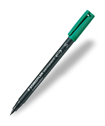 Staedtler Lumocolor Permanent Marker Pen - Green