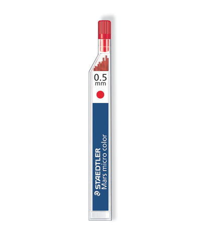 Staedtler Mars Micro Color 0.5mm Lead Refills - 3 Colours