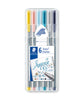 Staedtler Triplus Fineliner Pens - 6 Assorted Hygge Colours