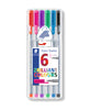 Staedtler Triplus Fineliner Pens - 6 Assorted Standard Colours