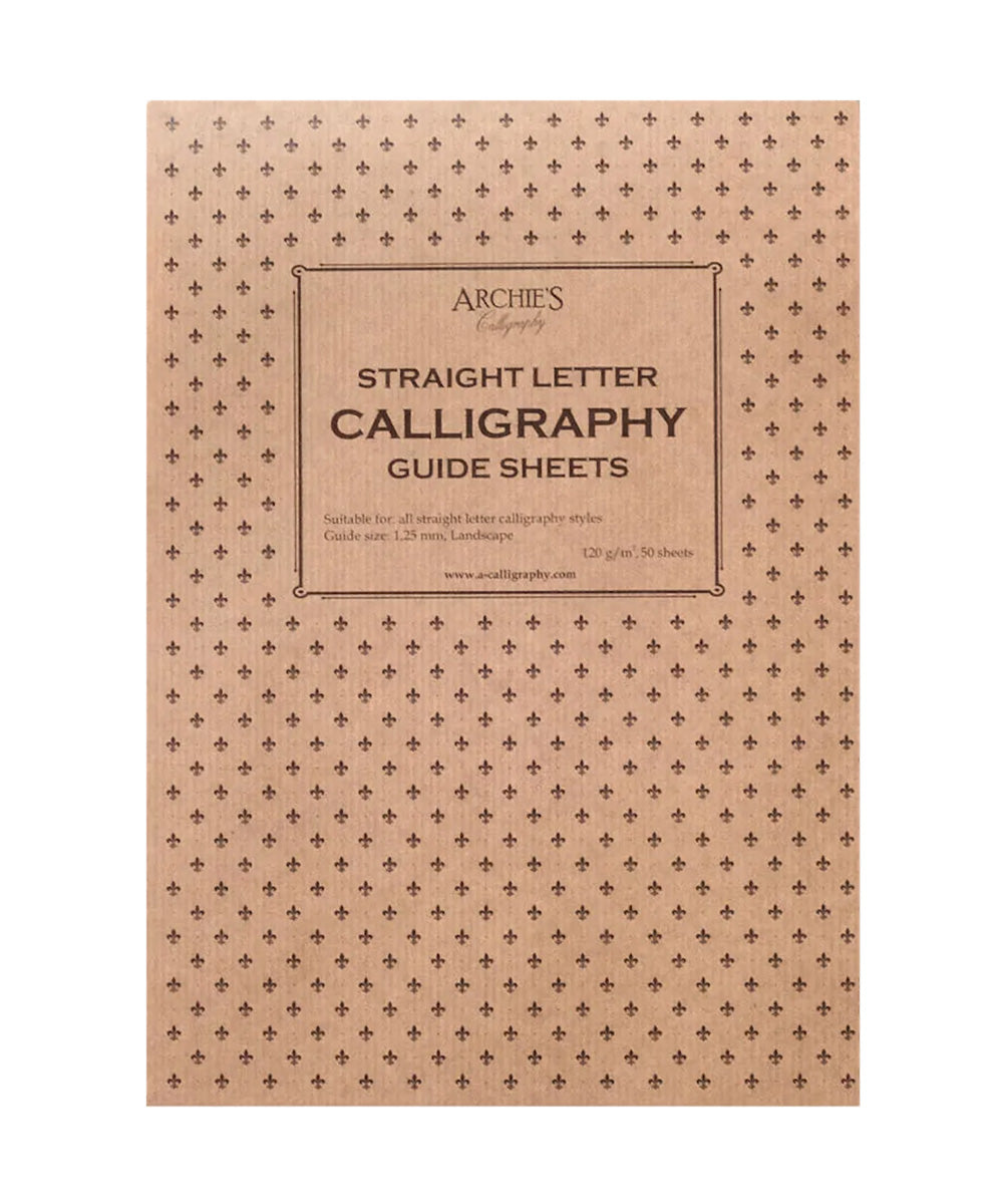 Archie Caligraphy Archie's Calligraphy Paper - Straight Letter | The Hamilton Pen Company