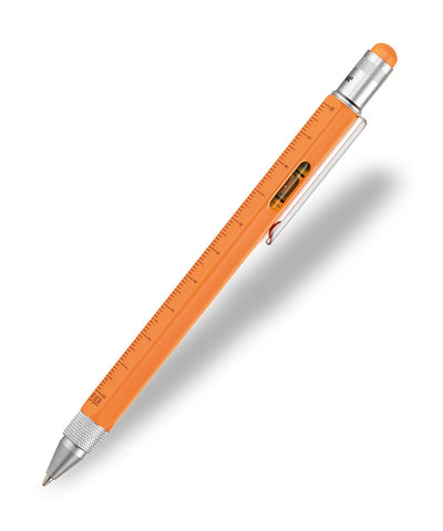 Troika Construction Stylus Tool Pen - Neon Orange