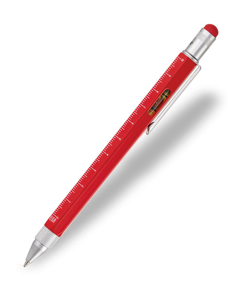 Troika Construction Stylus Tool Pen - Red