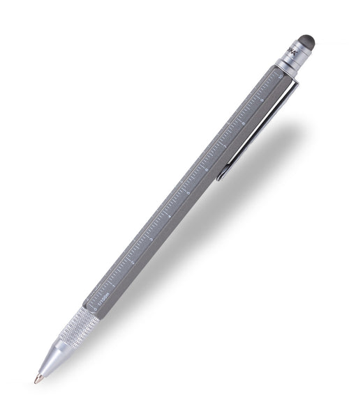 Troika Construction Slim Stylus Tool Pen - Titanium