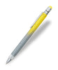 Troika Construction Stylus Tool Pen - Yellow/Grey