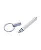 Troika Micro Construction Keylight Pen & Key Ring - Silver