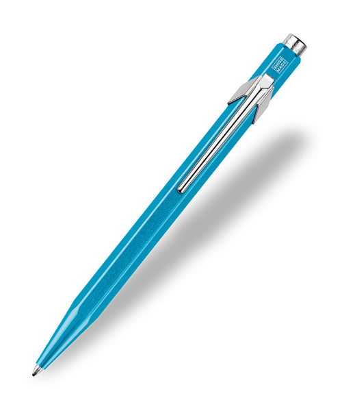Caran d'Ache 849 Metal-X Ballpoint Pen - Turquoise