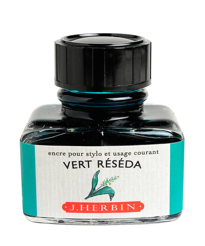 J Herbin Ink (30ml) - Vert Reseda (Reseda Green)