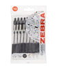 Zebra Z-Grip Ballpoint Pen - Black 10 Pack