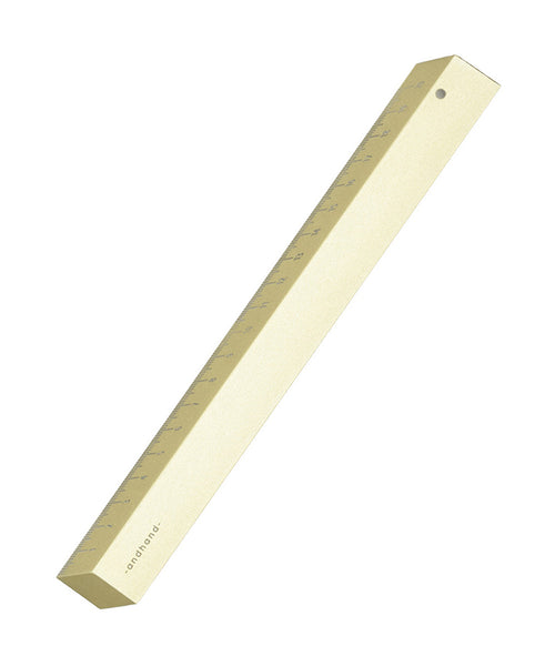 Undiscovered Ruler Andhand Illusion Ruler - Gold Lustre | The Hamilton Pen Company