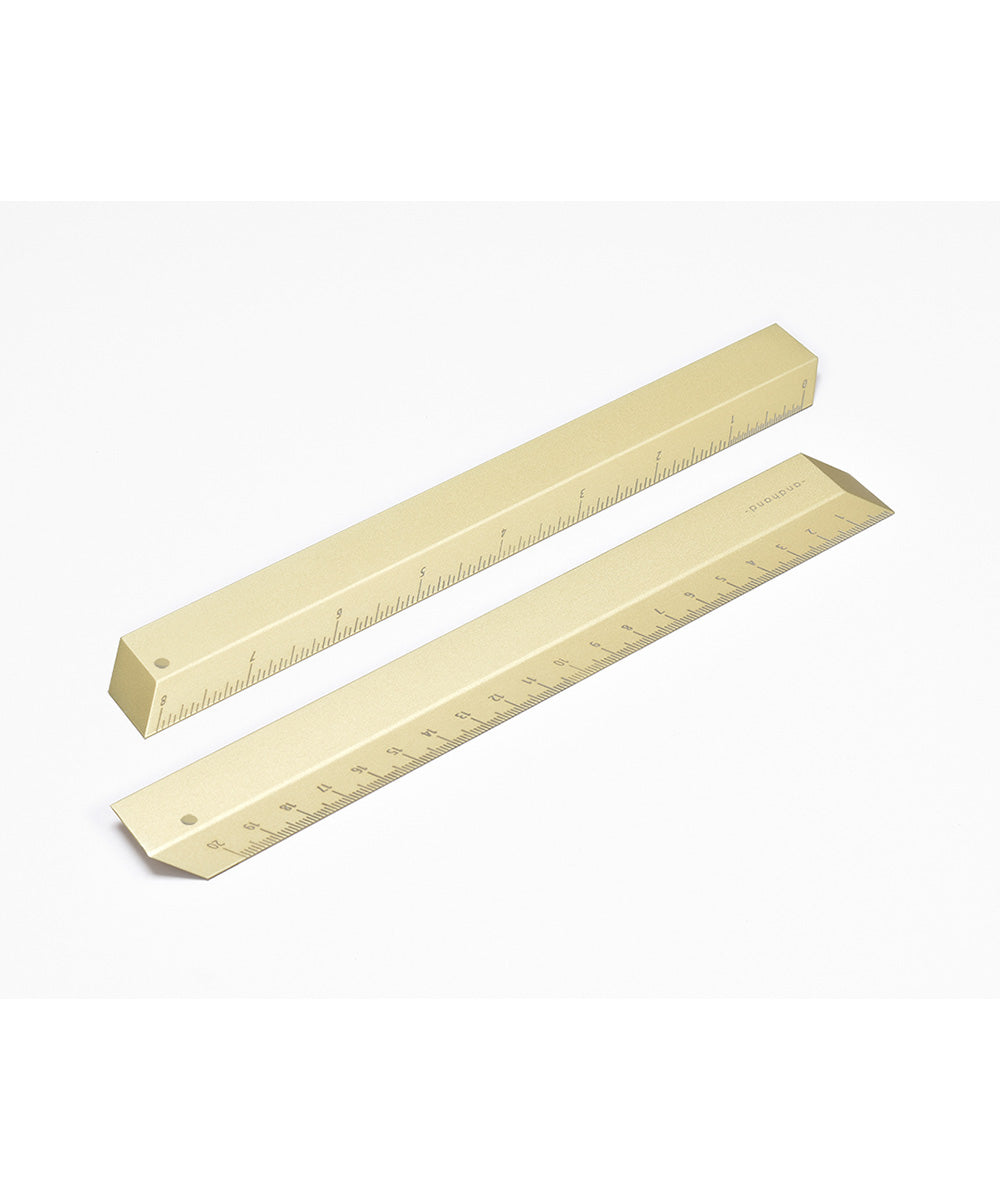Gold Ruler Pen Andhand Illusion Ruler - Gold Lustre | The Hamilton Pen Company