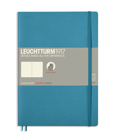 Leuchtturm1917 Composition (B5) Softcover Notebook - Nordic Blue