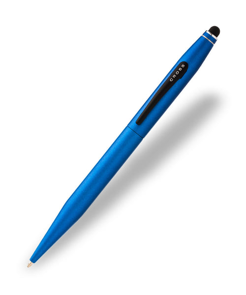 Cross Tech2 Ballpoint Pen with Stylus - Metallic Blue