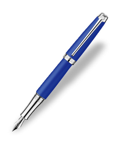 Caran d'Ache Leman Limited Edition Fountain Pen Set - Klein Blue