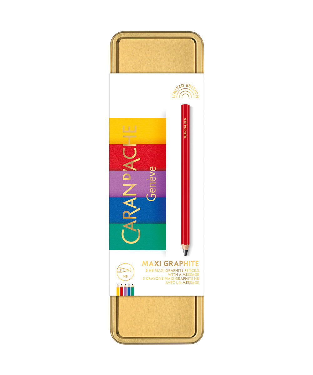 Graphite R App Pens Caran D'Ache Maxi Graphite Limited Edition Pencil Set - Colour Treasur ...
