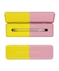 Caran D'Ache 849 Paul Smith 2023 Ballpoint Pen - Chartreuse Yellow & Rose Pink