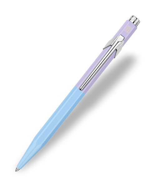 Caran D'Ache 849 Paul Smith 2023 Ballpoint Pen - Sky Blue & Lavender