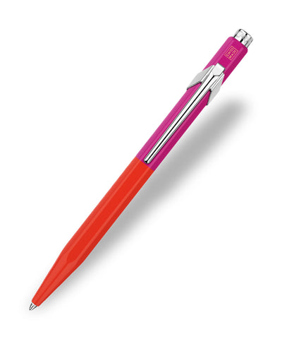 Caran D'Ache 849 Paul Smith 2023 Ballpoint Pen - Warm Red & Melrose Pink