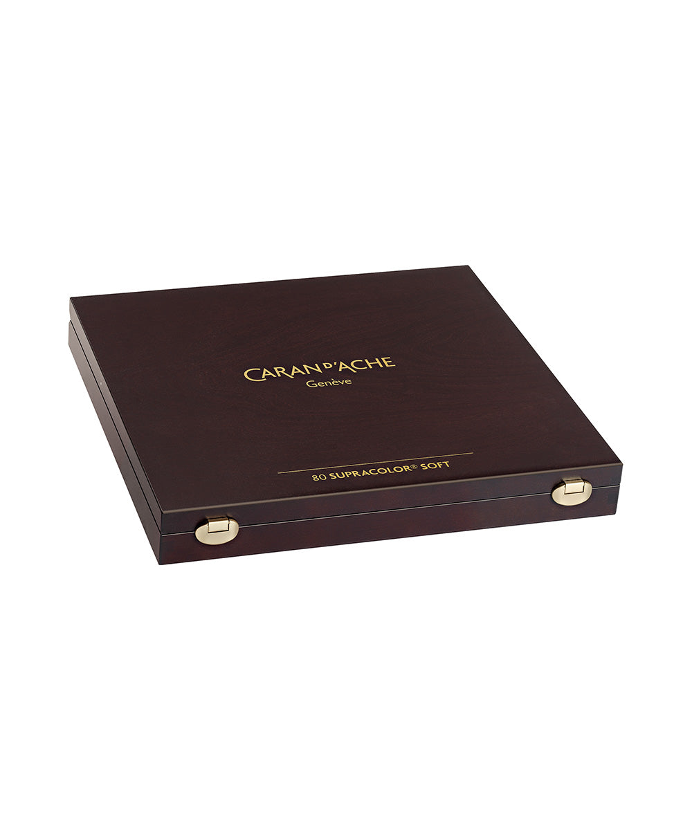 Caran D'Ache Supracolor Soft Coloured Pencils - Set of 80 in