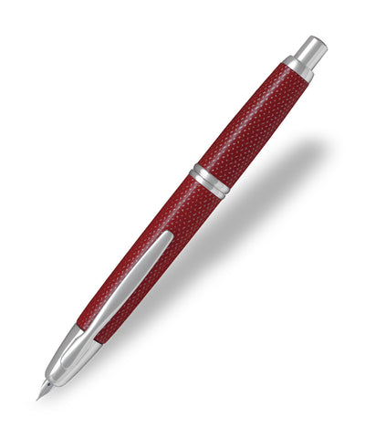 Pilot Capless Graphite Fountain Pen - Red