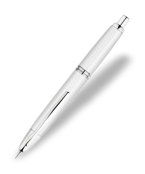 Pilot Capless Graphite Fountain Pen - White