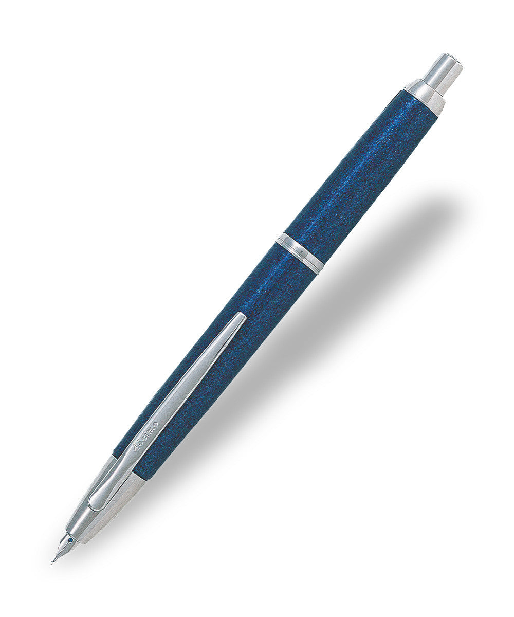 Pilot Capless Decimo Fountain Pen - Blue | The Hamilton Pen Company
