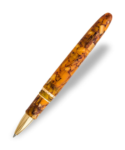Esterbrook Estie Rollerball Pen - Honeycomb with Gold Trim