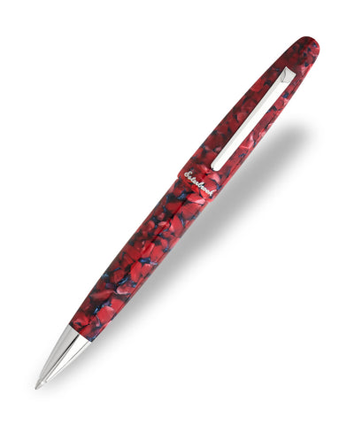 Esterbrook Estie Ballpoint Pen - Scarlet with Palladium Trim