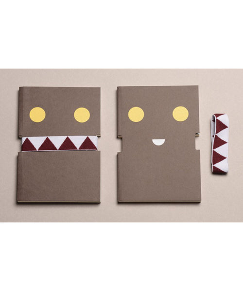 Happily Ever Paper Incognito Medium Notebook - Brown