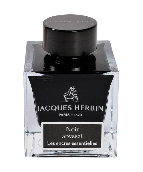 J Herbin Les Essentielles Ink - Noir Abyssal