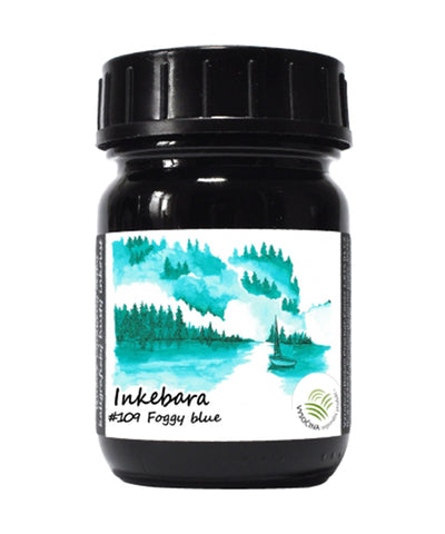 Inkebara Special Edition Fountain Pen Ink - Foggy Blue