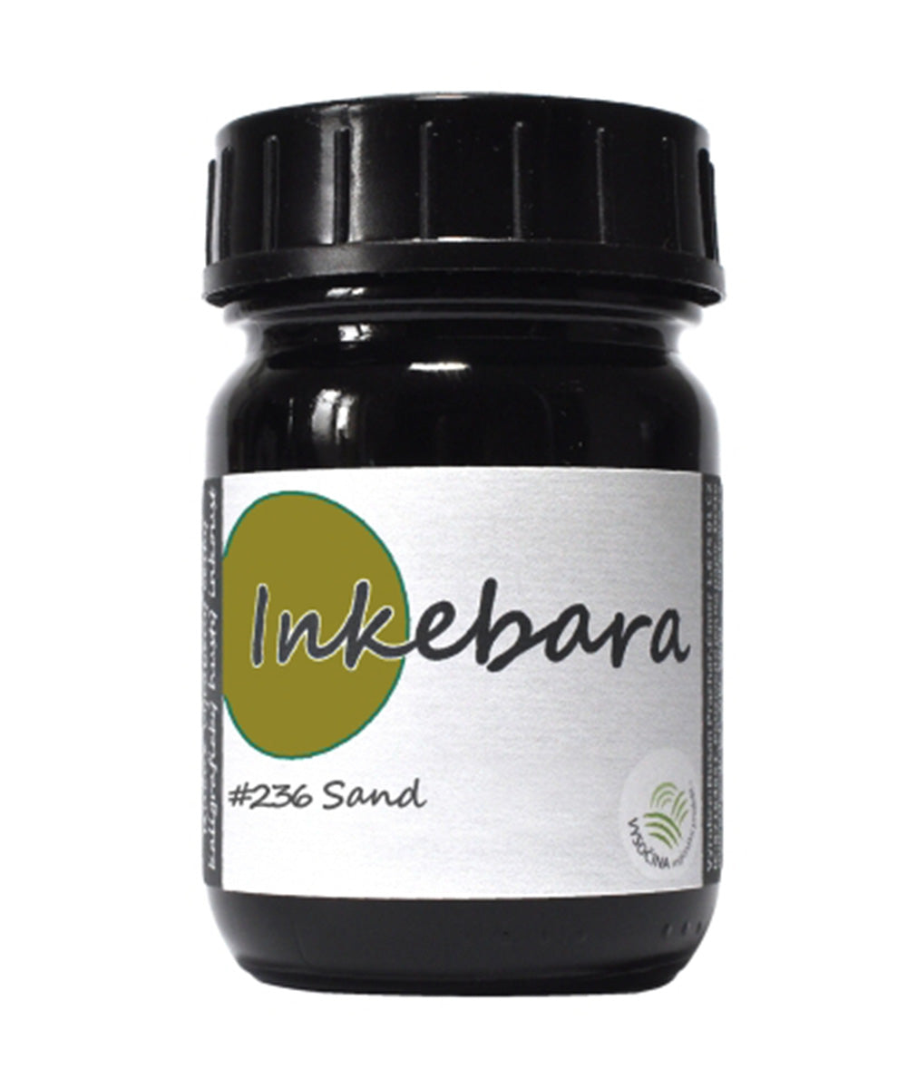 Ink Sand Box Inkebara Fountain Pen Ink - Sand | The Hamilton Pen Company