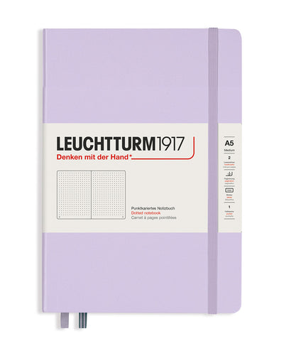 Leuchtturm1917 Medium (A5) Hardcover Notebook - Lilac