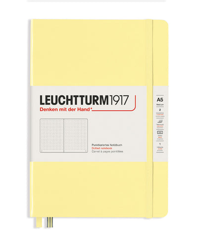 Leuchtturm1917 Medium (A5) Hardcover Notebook - Vanilla