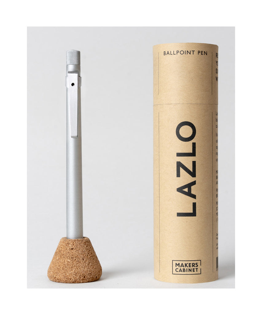 Makers Cabinet Lazlo Ballpoint Pen - Aluminium