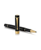 Parker Duofold Classic Rollerball Pen - Black with Gold Trim