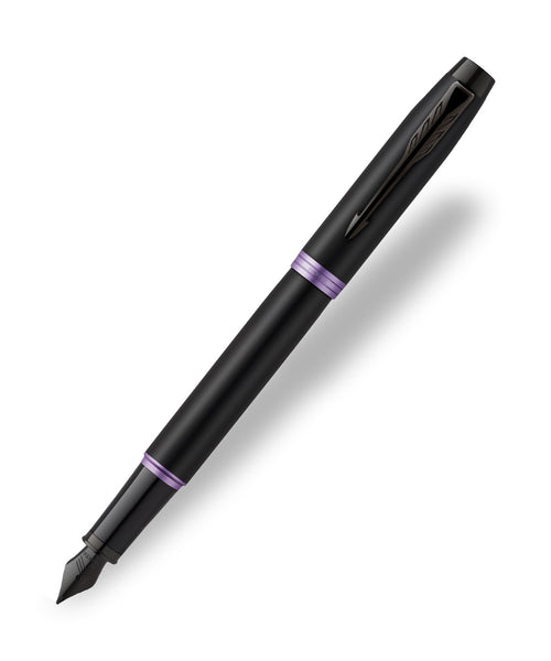 Parker IM Vibrant Rings Fountain Pen Purple The Hamilton Pen