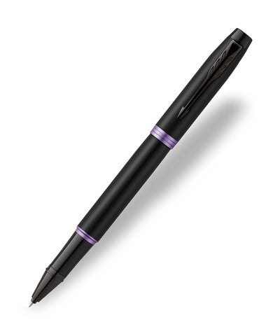 Parker IM Vibrant Rings Rollerball Pen - Purple